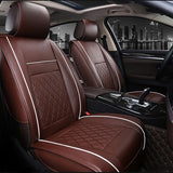 Waterproof Car Seat Covers Leather Auto Front Seat Cushion